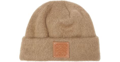 Natural Mohair Beanie 